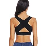 Brustbandage für Frauen, Haltungskorrektur, Shapewear Tops, Kompression, BH, Unterstützung, Weste - Schw