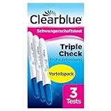 Clearblue Schwangerschaftstest Frühe Erkennung Vorteilspack, Über 99 % zuverlässig, Kit mit 3 T