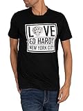 Ed Hardy Herren NYC T-Shirt, Schwarz, L