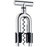 WMF Vino Korkenzieher Wein 16 cm, Cromargan Edelstahl, Weinflaschenöffner mit Spiralschraube, Flaschenöffner für Wein und Prosecco, Weinö