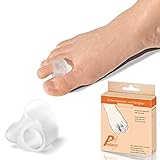 RUCK SmartGel Zehenspreizer, Gel, mit Schlaufe bei Fehlstellungen, Hallux Valgus und Wundreiben, Ex