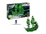 Revell 05435 Geisterschiff mit Nachtleuchtfarbe, Piratenschiff, Modellbausatz mit easy-click-sy