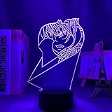 3D illusion light Manga 3d Light Moriarty Watson for Bedroom Decoration Night Light Gift Anime Led Lamp Moriarty Patriot E