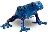 Bullyland 68523 - Spielfigur, Blauer Baumsteiger-Frosch Azureus, ca. 3 x 6,5 cm, ideal als Torten-Figur, detailgetreu, PVC-frei, tolles Geschenk für Kinder zum fantasievollen Sp