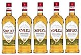 5 Flaschen Soplica Haselnuss/Orzech Laskowy Likör aus Polen a 0,5L 32% Vol. (5 x 0.5L)