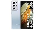 Samsung Galaxy S21 Ultra 5G Dual-SIM Smartphone 128GB 6.8 Zoll (17.3 cm) Dual-SIM Android™ 11 Silb