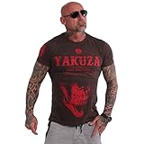 Yakuza Original Herren Daily Skull T-Shirt - Coffee Bean - Gr. XL