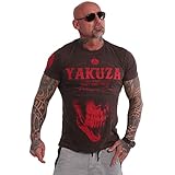 Yakuza Original Herren Daily Skull T-Shirt - Coffee Bean - Gr. XL