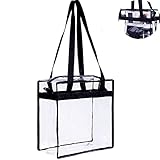 PVC Kulturtasche Reise, PVC Kulturtasche Reise Organizer Tasche, Organizer Tasche wasserdichte, Transparent Kulturbeutel, Durchsichtige Umhängetasche, für Urlaub, Reisen, B