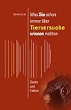 Was Sie schon immer über Tierversuche wissen wollten: Daten und Fak