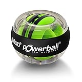 Powerball Autostart, gyroskopischer Handtrainer inkl. Aufziehmechanik, transparent-grau, das Original von Kernpow