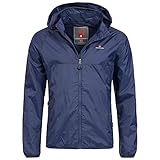 Höhenhorn Rigi Herren Regen Jacke Outdoor Rain Freizeitjacke D.Blau Gr XL