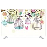 HBLZG TV-Abdeckung Indoor-Displayschutz Staubschutzhaube für PC, Desktop-Computer und Fernseher (Color : C, Size : 28 inch)