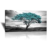 Diamond Painting Voll Groß,Blauer Baum 5D DIY Diamant Painting Bilder Kit für Erwachsene,Strass Stickerei Kreuzstich Diamond Malerei Kunsthandwerk Wohn-Schlafzimmer Wanddekor Round Drill,90x180