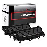 Logic-Seek 2 Toner kompatibel für TN2010 XXL DCP-7055 7057 W HL-2130 2132 R W