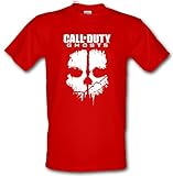 Call of Duty Ghosts Gamer PS4 Xbox T-Shirt für Kinder, 100 % Baumwolle, Alter von 5–15 Jahren Gr. 9-11 Jahre,