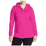 Übergröße Damen Casual Mode Outdoor Sport Fitness Dünn Reißverschluss Jersey Hoodie Damen Plus Size Reißverschluss Tasche Dünne Jacke, hot pink, 52