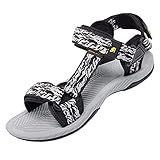 CAMEL CROWN Herren Sandalen Outdoor Wandersandalen Sport Sommer Trekkingsandalen Männer Offroad Klettverschluss Waterproof Strand S