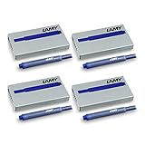 Lamy T10 Tintenpatronen, blau, 4 Stück