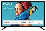 DYON Smart 32 X-EOS 80 cm (32 Zoll) Smart TV (HD, HD Triple Tuner (DVB-C/-S2/-T2), App Store, Prime Video, Netflix, Magic Remote mit Sprach- & Gestensteuerung) [Modelljahr 2021]