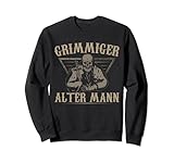 Totenkopf Böser Alter Grimmiger Mann Sw