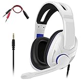 Dhaose Gaming Headset für PS4 PS5 PC Xbox One, 3.5mm Surround Sound Kabelgebundenes Gaming Kopfhörer mit Mikrofon für PS4 PS5 Xbox One PC Laptop Mac Mob