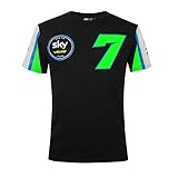 Valentino Rossi Sky Racing Team, Herren-T-Shirt, Schwarz, L
