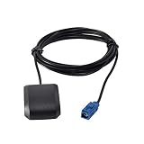 RED WOLF GPS Antenne Fakra Stecker GPS Auto Antenne Adapter Kabel für Audi Benz Volkswagen VW Navigation System 3