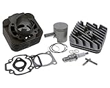 2EXTREME Sport Zylinder Kit kompatibel für Piaggio Nrg, Sfera, Tph, Zip, Vespa ET2, Lx, Lxv, S50, Sp