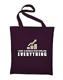 I Have A Diagram That Explains Everything Jutebeutel Baumwolltasche,