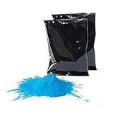 Chameleon Colors Geschlecht Enthüllung Puder, Blau Farbe Pulver mit Verdunklungsverpackung, 0,9 kg (0,5 kg pro Beutel), 2 Stück