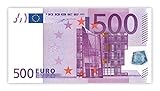 Litfax 500€ Euroschein/Euro-Geldscheine 203x103 mm/banderoliert, je Pack. 75 Stück (1 PG)