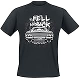 Supernatural to Hell and Back Männer T-Shirt schwarz XXL 100% Baumwolle Fan-Merch, TV-S