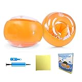 AolKee Schwimmflügel, Wasserflügel für Kinder, Schwimmhilfe für Anfänger, Armbänder für 1-4 Jahre Jungen Mädchen Babys, empfohlenes Gewicht 6-20kg, Armumfang 21-23