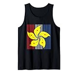 Kostenloses Design der Hongkong-Flagge, Hongkong kostenlos Tank Top