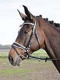 Solibel Trense COMFORT PLUS, Warmblut, schwarz (weiß)/S