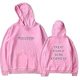 Harry Styles Merch Hoodies Sweatshirts Männer Frauen Harajuku Streetwear Kleidung Casual,Rosa,L