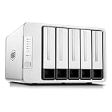 TERRAMASTER F5-221 NAS 5Bay Cloud Speicher Dual-Core 2,0GHz Plex Media Server Netzwerkspeicher RAID (Ohne Festplatte)