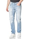 Replay Herren Grover Aged Jeans, 010 Light Blue, 31W / 30L