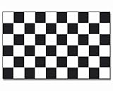 Zielflagge Fahne 90*150cm checkered black & white 85809