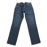 Wrangler Mens Texas Slim Jeans, Dark Duster, W33 / L32