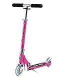 Micro Kinderroller Sprite klappbarer Scooter in pink