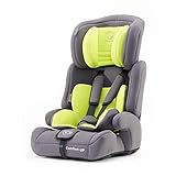 Kinderkraft Kinderautositz COMFORT UP, Autokindersitz, Autositz, Kindersitz, Gruppe 1/2/3 9-36kg, 5-Punkt-Sicherheitsgurt, Einstellbare Kopfstütze, ECE R44/04, Grü