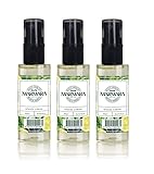 MARMARA Kolonya Zitrone Spray mini alkohol flaschen 3x50ml | Türkisches Duftwasser | Aftershave | türkisches handwasser | rasierwasser | Kölnisch Wasser Herren | Limon Kolonya | Eau de Cologne L