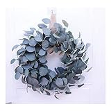 YNGJUEN Artificial Eucalyptus Garland Home Küche Büro Schlafzimmer Esszimmer Dekoration Silk künstliche Haustür Garland 40