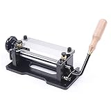 Fetcoi Manuelle Schälschälmaschine für 7cm Vegetabil Gegerbtem Leder, Ledersplitter Skiver 32 x 18 x 18 cm Schaufelhautmaschine für Gegerbtes Leder Handgefertigtes DIY