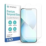 smartect Schutzglas kompatibel mit Apple iPhone 13/13 Pro (6,1 Zoll) [3 Stück] - Tempered Glass mit 9H Härte - Blasenfreie Schutzfolie - Anti-Kratzer Display