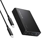 PowerArc ArcPack 60W PD Powerbank 15000mAh 3 Port USB C Power Delivery Typ C Kabel Kompatibel mit iPhone 12 Mini SE 11 Pro X XR XS Max MacBook Air iPad Pro Air Galaxy S21 S20 S10 Plus Note 20