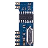 Uadme Empfängermodul, HPD8406M 433MHz Ask Empfängermodul Superheterodyne Präzise 3,0-5,5V -115dBm für Fernbedienung Industrielle Steuerung Smart Home Medical H