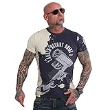 Yakuza Herren Raid T-Shirt, Parisian Night, M